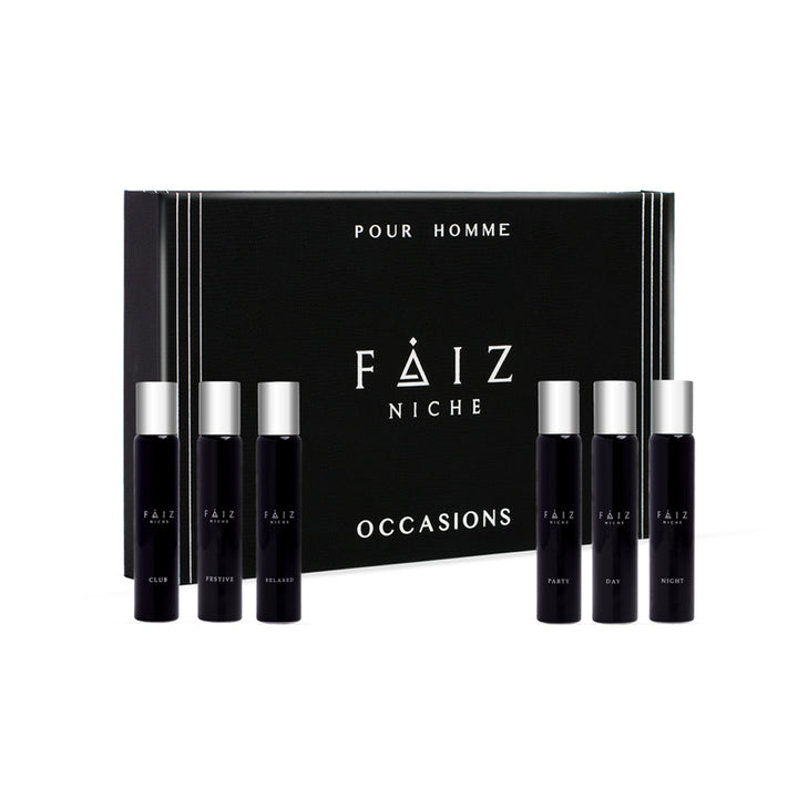 مجموعة عطر فايز نيش أوكيشنز 6 قطع × 30 مل للرجال