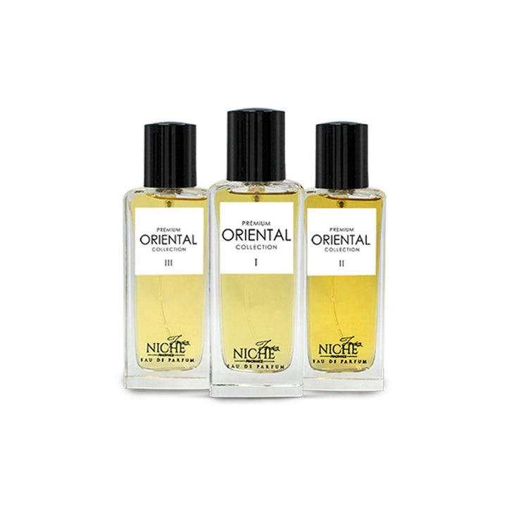 مجموعة عطر فايز نيش بريميوم أورينتال أو دو بارفان 3 قطع - 60 مل للجنسين