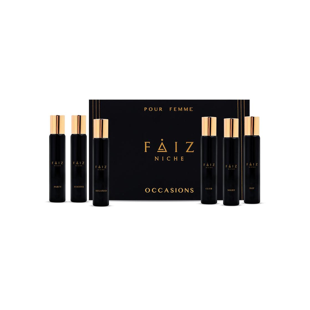 مجموعة عطر فايز نيش أوكيشنز 6 قطع × 30 مل للنساء
