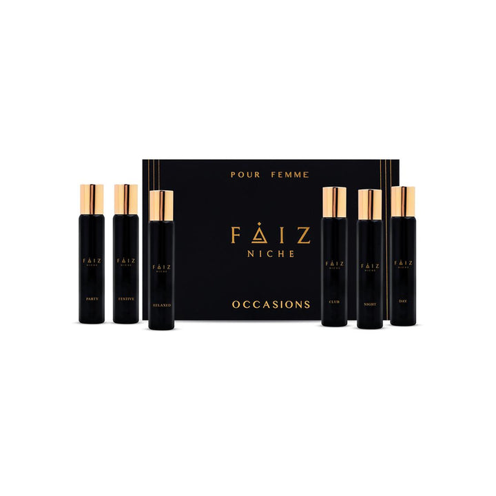 مجموعة عطر فايز نيش أوكيشنز 6 قطع × 30 مل للنساء